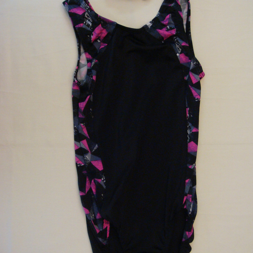 Gymnastics Leotard, Matching Shorts, Scrunchie